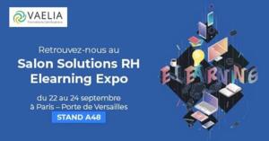 Vaelia sera présent sur le salon Solutions RH eLearning Expo